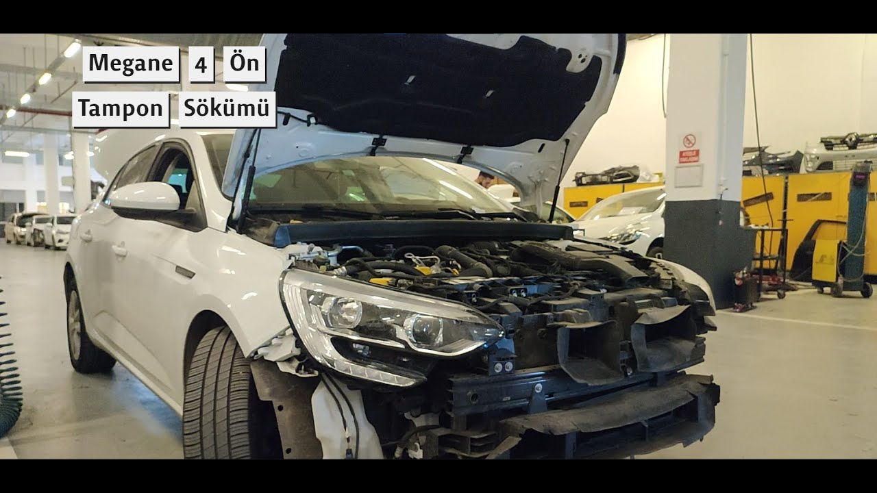 megane 4 ön tampon sökümü