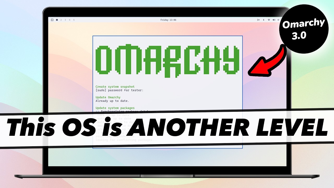 OMARCHY 3.0 - ЭТО БЕЗУМИЕ! ВЫ ДОЛЖНЫ ПОПРОБОВАТЬ!