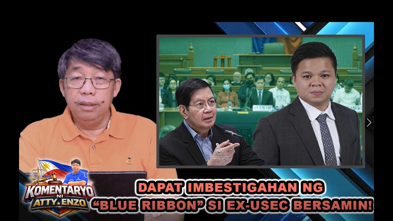 DAPAT IMBESTIGAHAN NG “BLUE RIBBON” SI EX-USEC BERSAMIN!