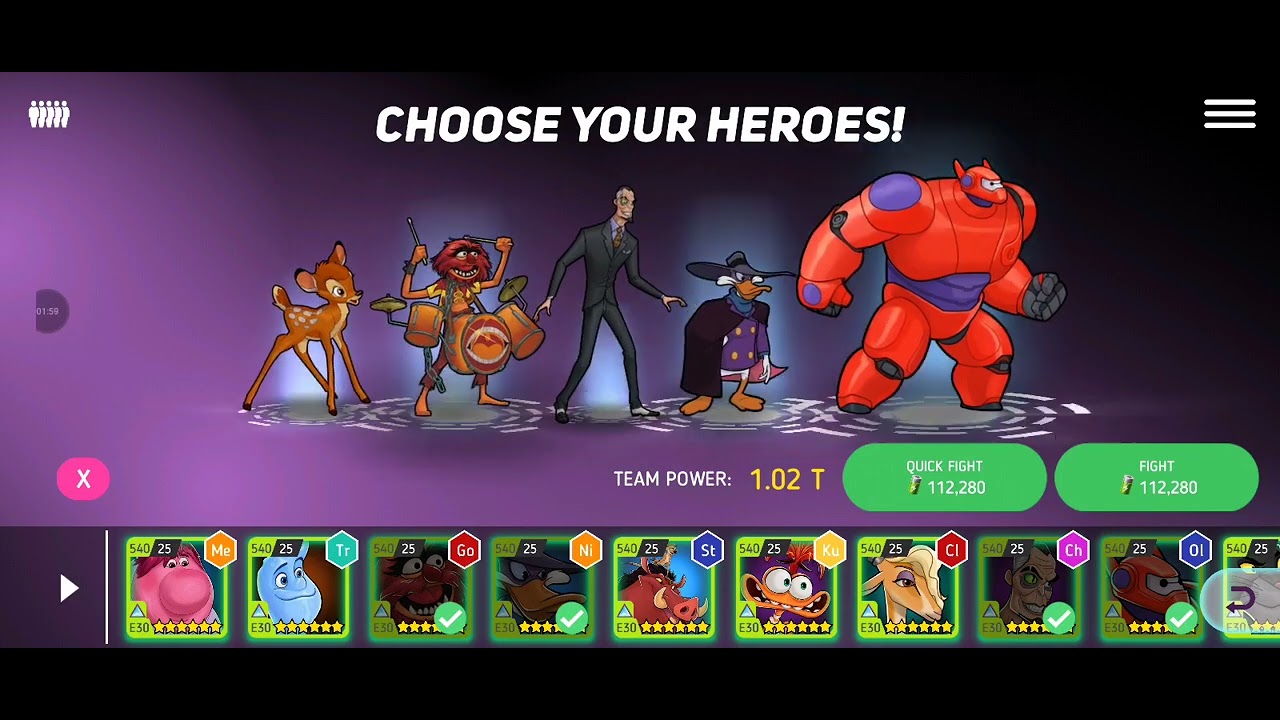 Disney Heroes Battle Mode: Chapter 102 (Pt.1)