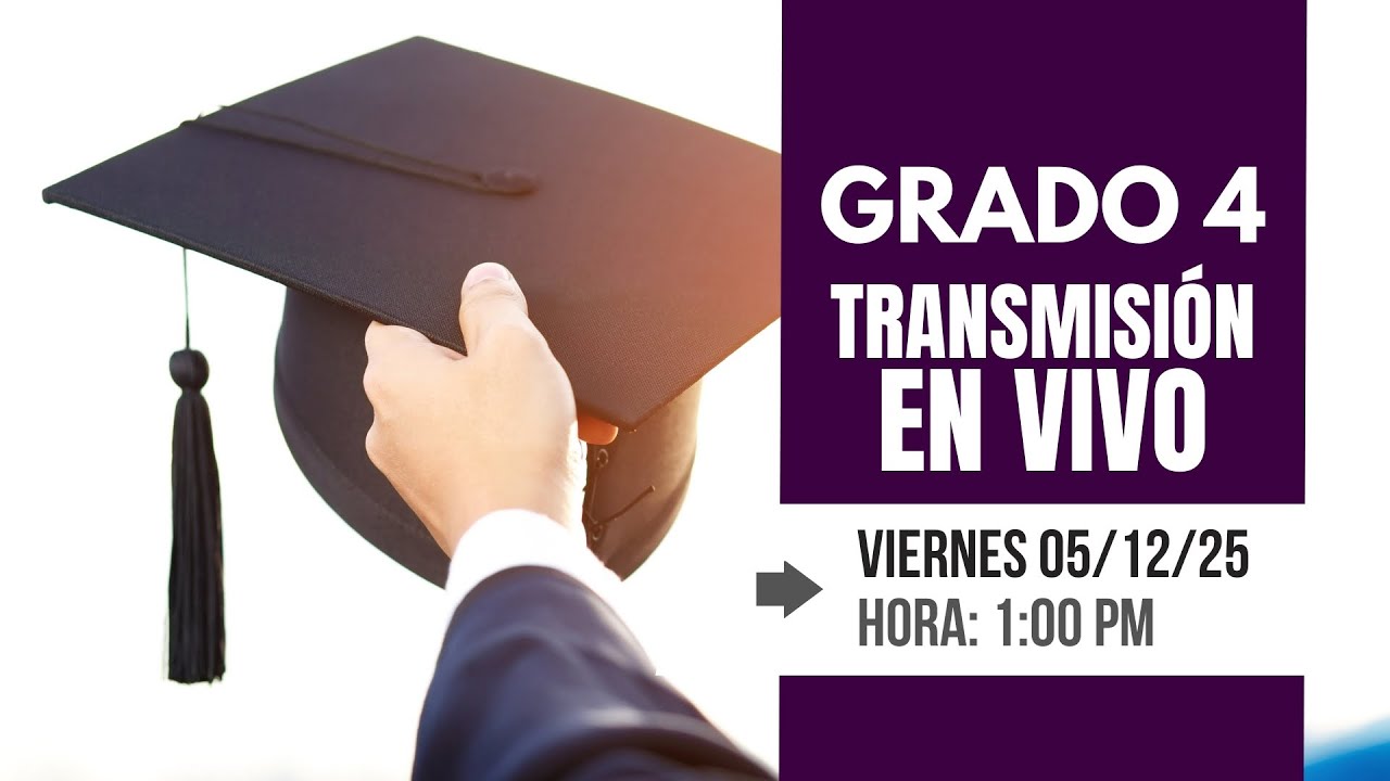 GRADO 4 HORA 01 PM VIERNES 05 DE DICIEMBRE del 2025 UNIVERSIDAD DE LOS ANDES - ULA TV OFICIAL