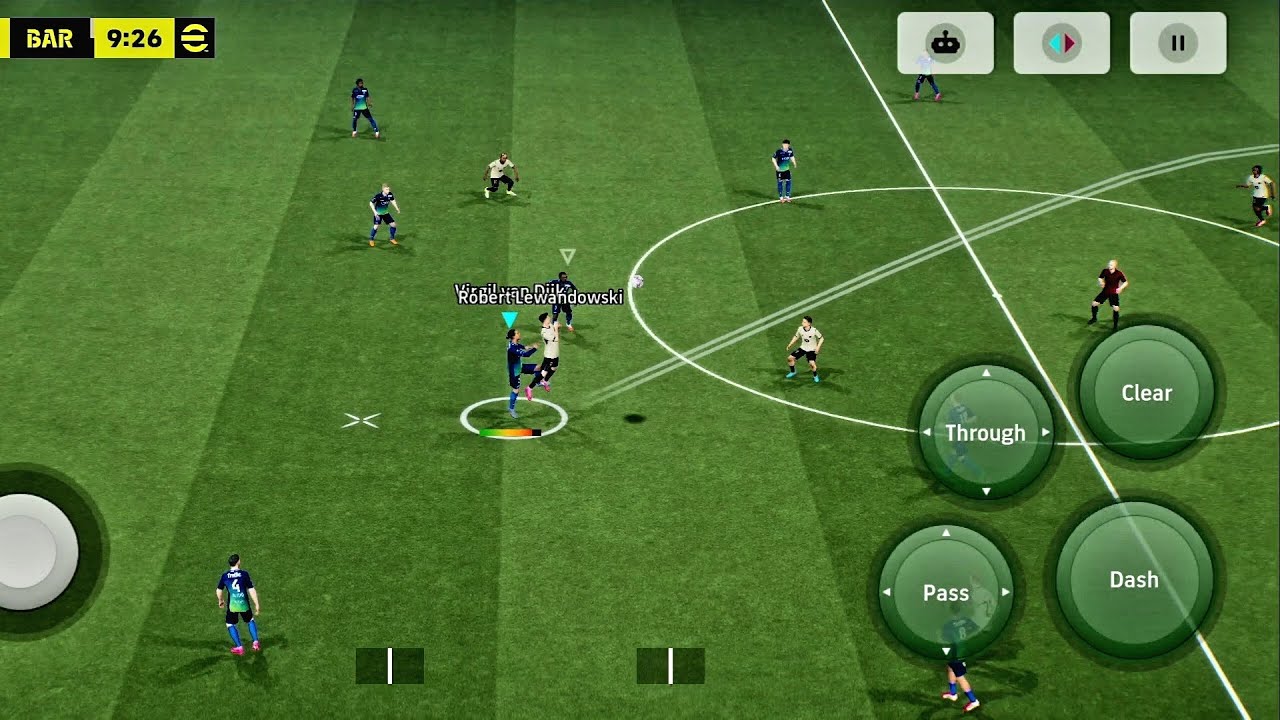 BABUKITAZ VS BARCELONA 🔥 EUROPE@cristiano @LeoMessi @konami @gaming 