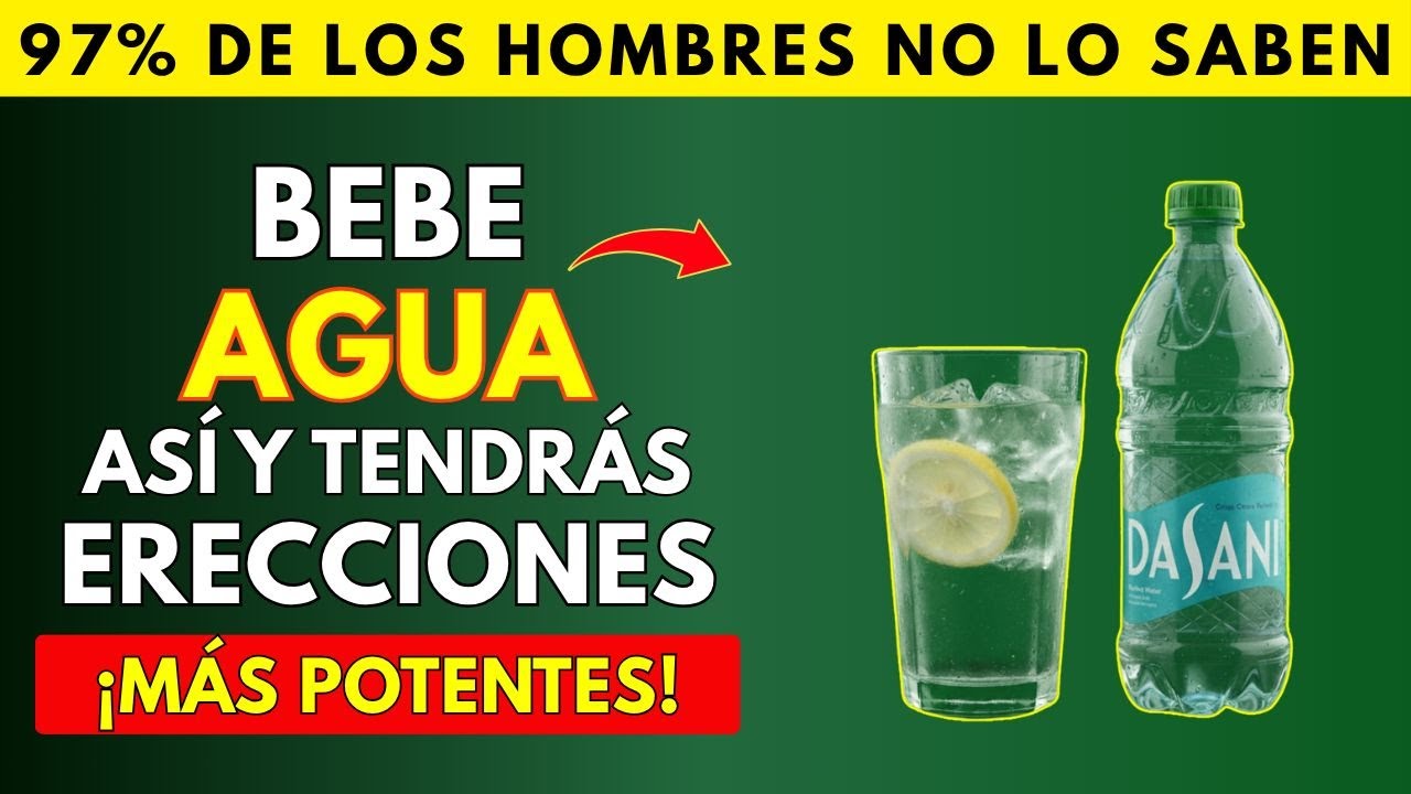 HOMBRES +50: Cómo Beber Agua para Reactivar la Circulación, Energía y Vigor (Explica Urólogo)