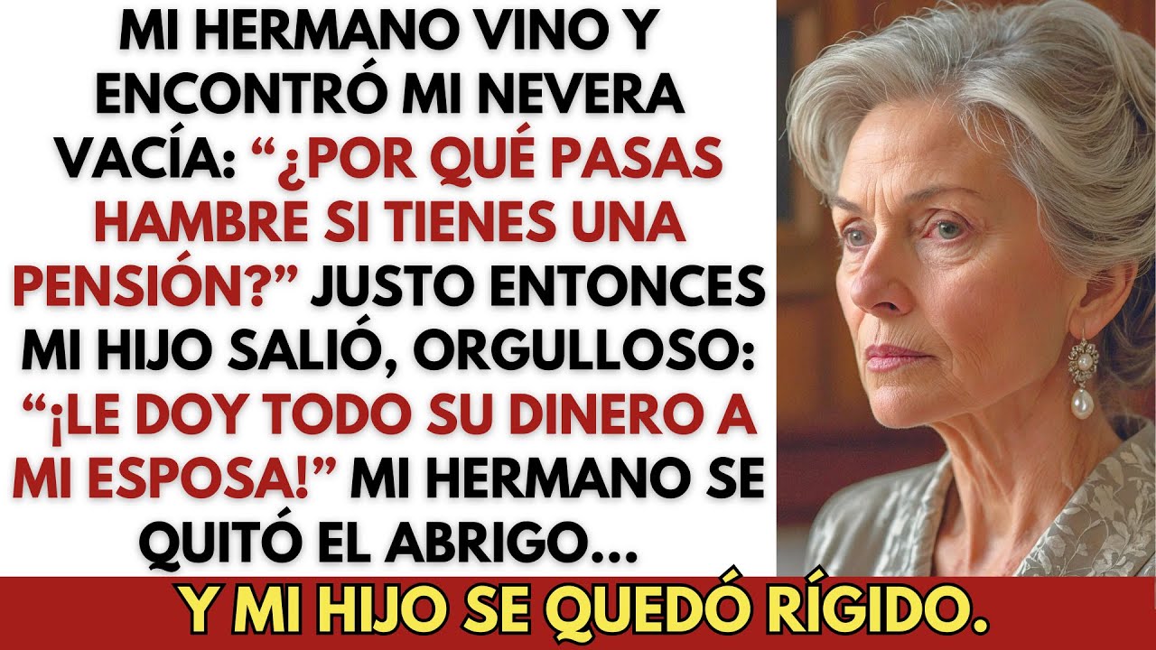 “Ahora el dinero de mi madre lo guarda mi esposa”—dijo mi hijo, y decidí poner fin.