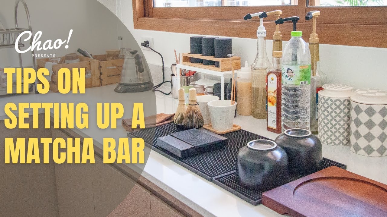 HOW TO SETUP A MATCHA BAR #businesstips #smallbusinessideas
