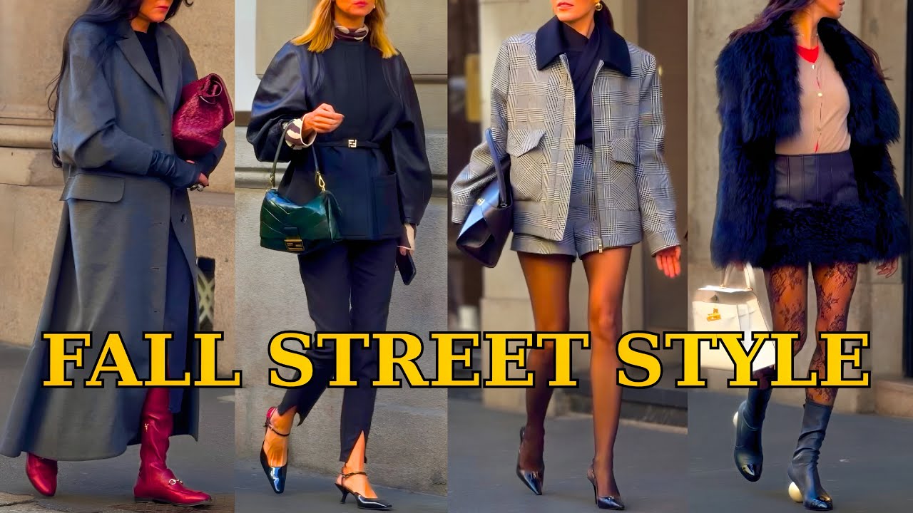 How Milan Does Fall Fashion 2025✨Elegant Street Style, Classy Outfits & Timeless Italian Inspiration