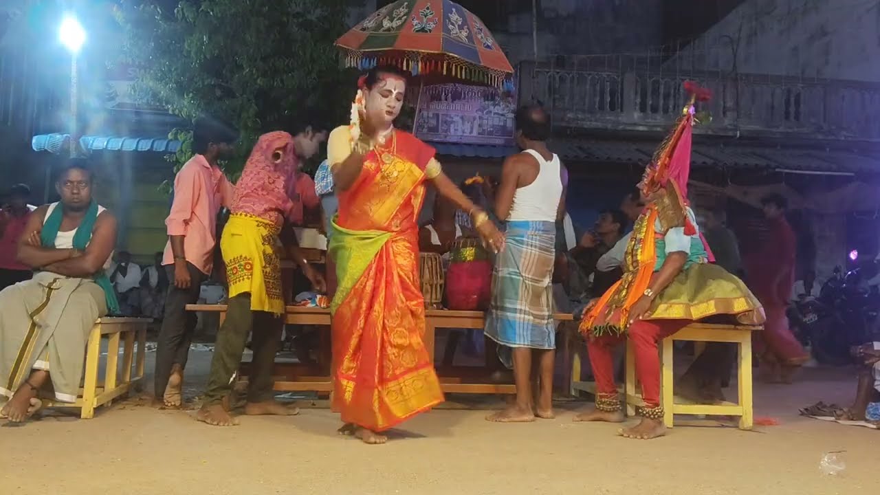 #therukkoothu#தெருக்கூத்து#மகாபாரதம்#இராமாயணம்/ நாட்டிய பேரொளி  நல்லூர் குமார்