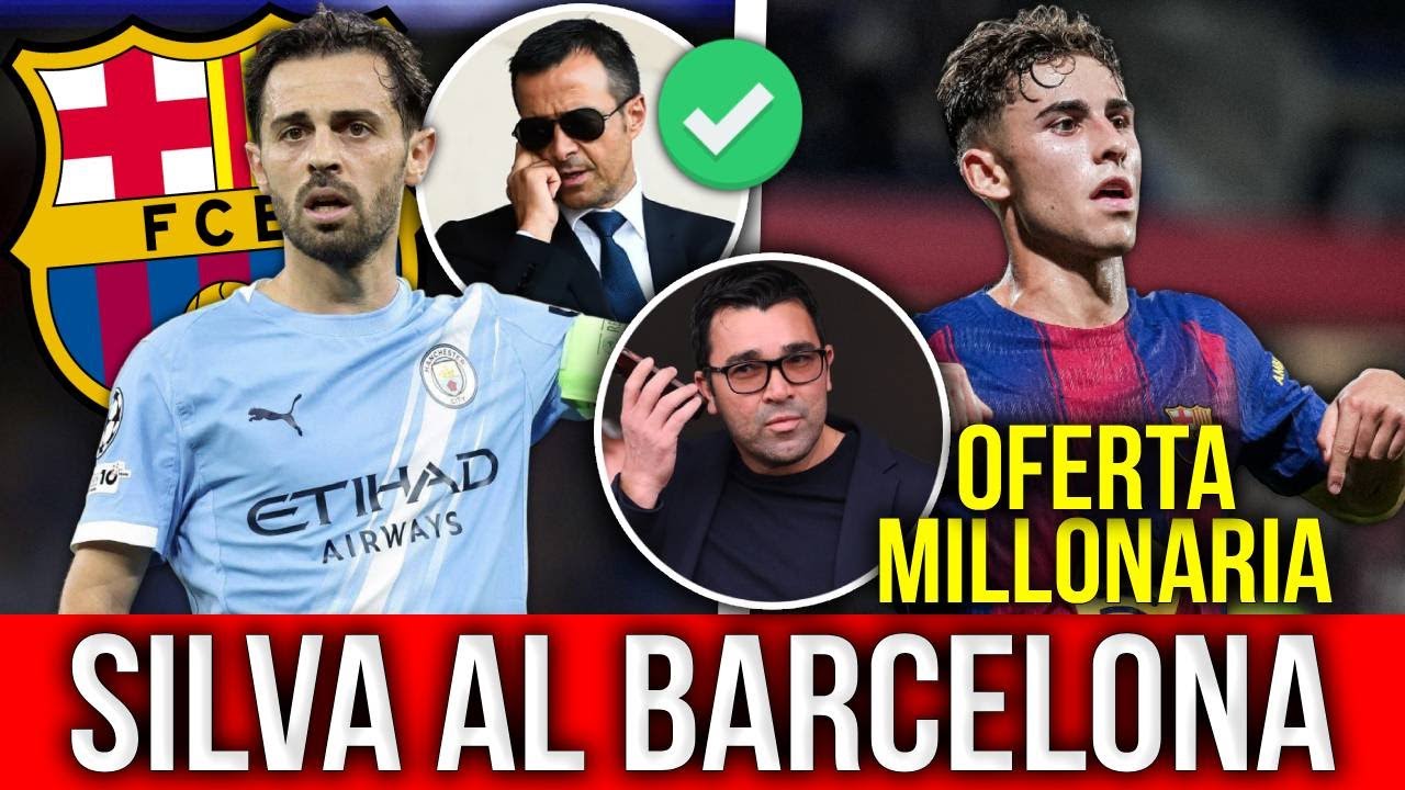 BERNARDO SILVA LOCO POR FICHAR POR EL BARCELONA, FERMIN LOPEZ RENOVACIÓN INMINENTE