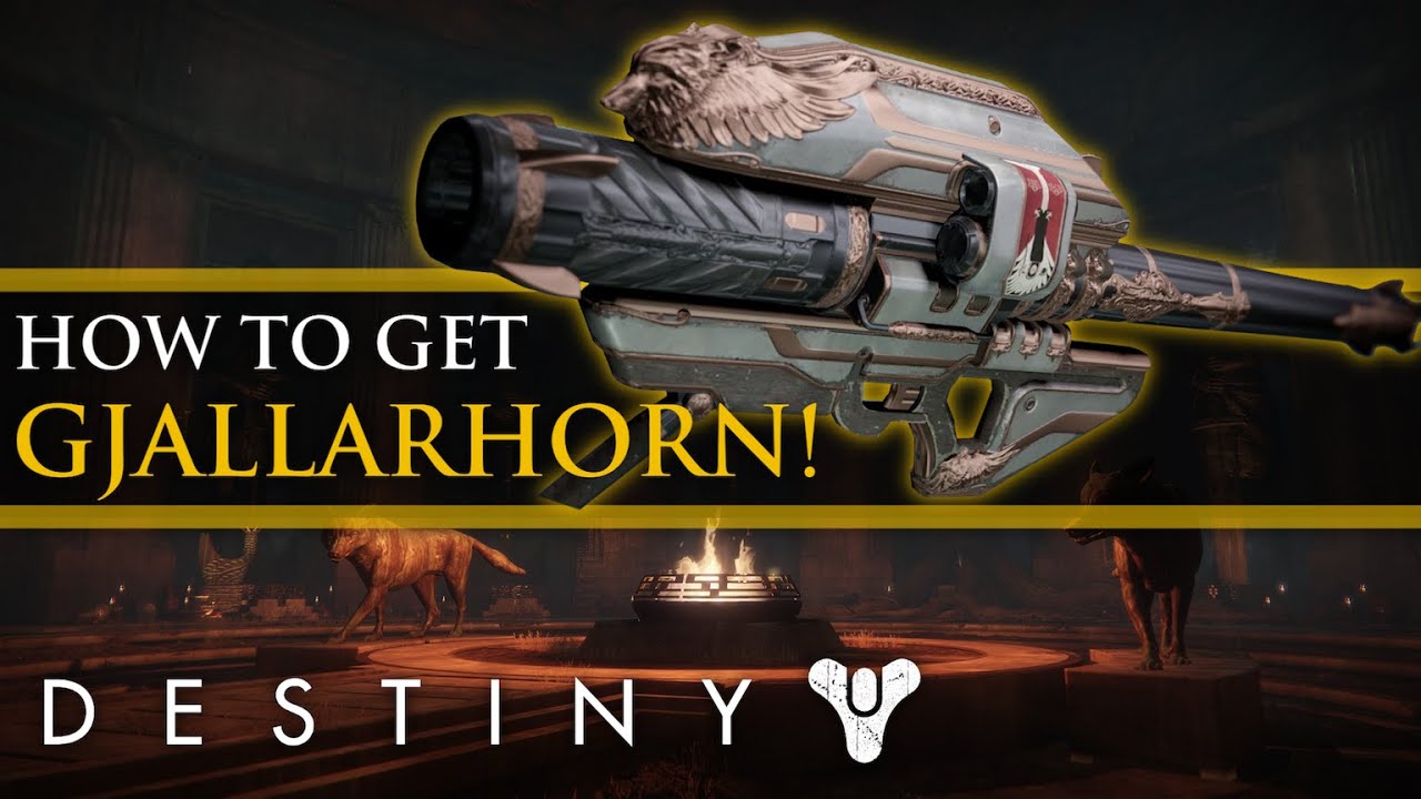 Destiny - Rise of Iron: How to get Gjallarhorn! Full Exotic Quest Guide!