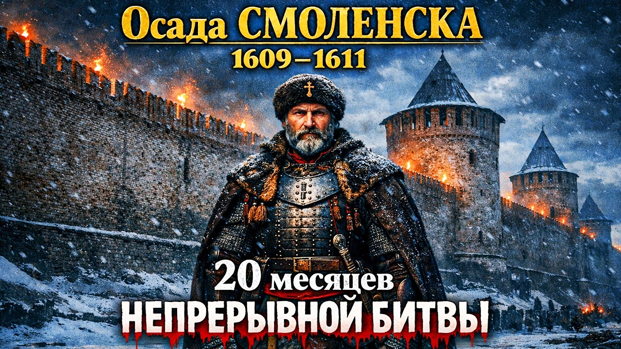 БИТВА ЗА СМОЛЕНСК 1609-1611. Итоги 20 месяцев НЕПРЕРЫВНОЙ БИТВЫ