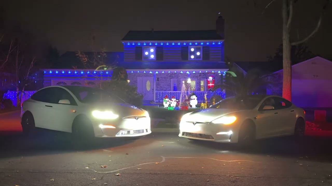 Tesla Christmas Light Show