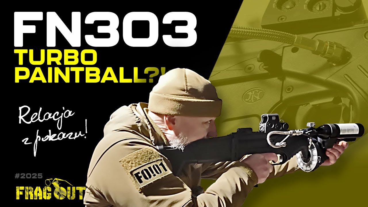 FN303 - turbopaintball dla służb i Policji