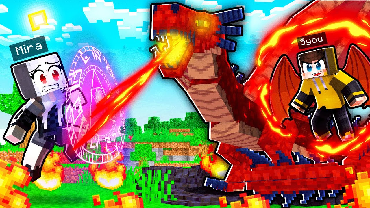 ENDLICH zum ERSTEN MAL den ECHTEN FEUERDRACHEN auf YouTuber INSEL GESEHEN