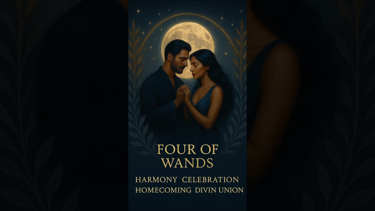 Four Of Wands Tarot Card #tarotcardmeanings #tarotreading #tarot #besttarotreader #tarotcards