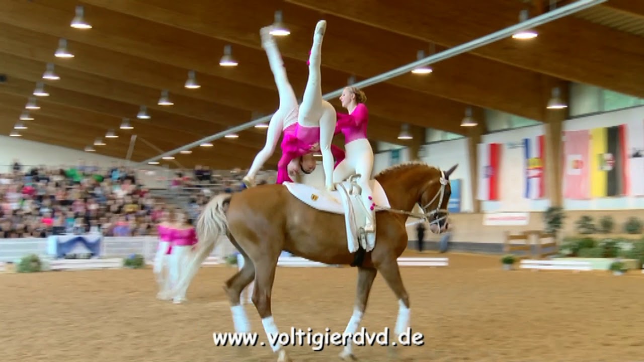 Juniorteam Köngen I - Juniorteams 13 - DJM Voltigieren München 2018