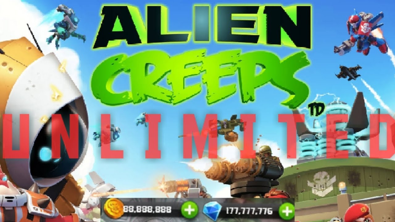 MOD | Alien Creeps | Upgrade All! [unlimited Coin,Diamond] | Story Game