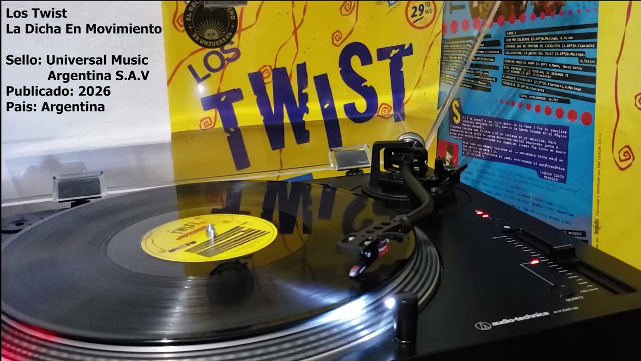 LOS TWIST - LA DICHA EN MOVIMIENTO - VINILO REEDICIÓN VS ORIGINAL