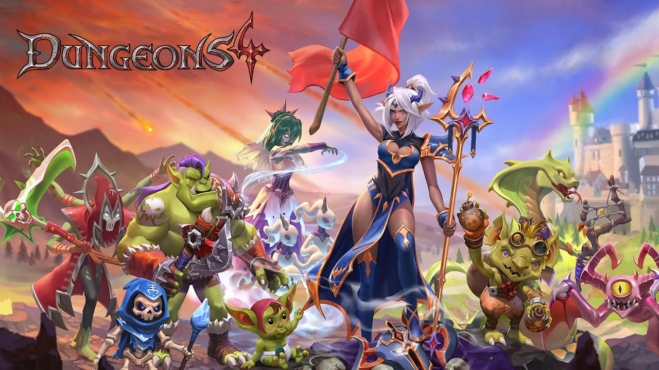 Dungeons 4 часть 9 мультивселенная  только не снова финал прохождение на русском