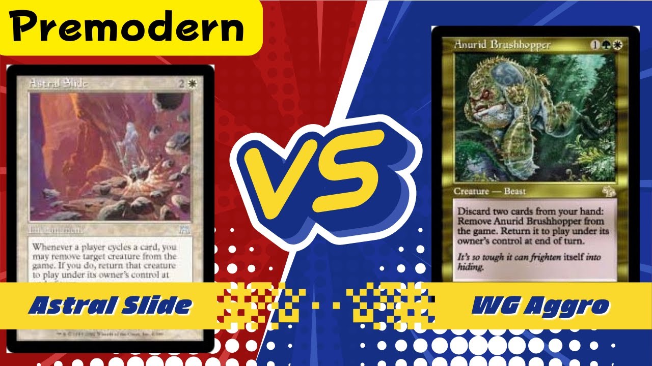 【#プレモダン/#premodern 】【 Astral Slide vs WG Aggro】MOパンダのわくわくプレモダン！【MTG】【対戦動画】