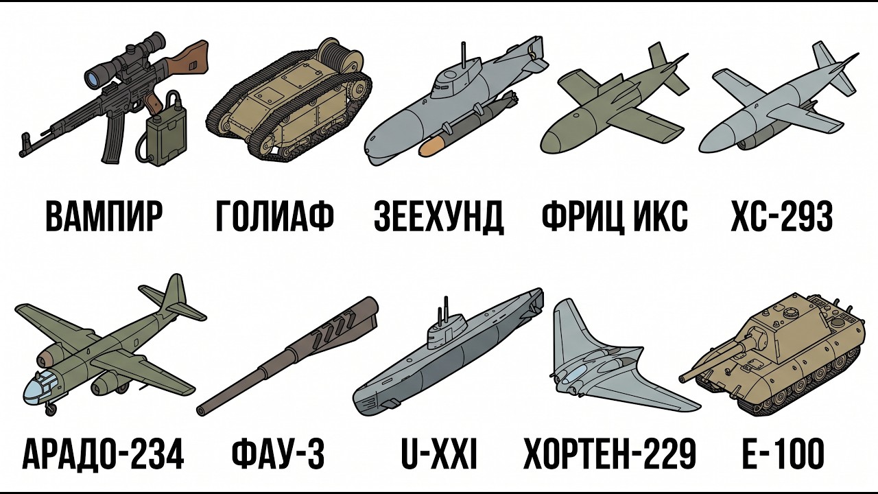 10 немецких разработок, которые изменили Вторую мировую