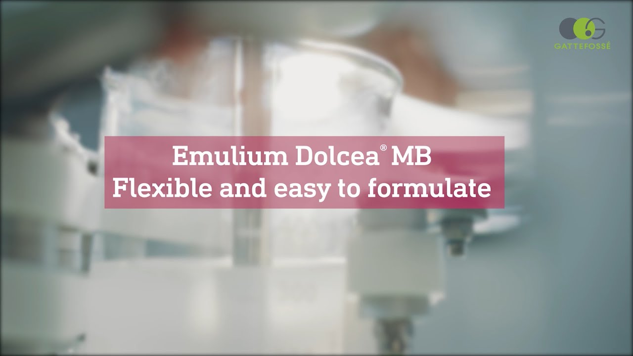 Emulium&reg; Dolcea MB - Flexible and easy to formulate