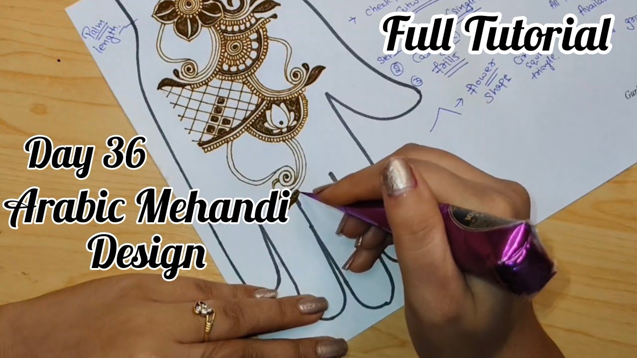 &ldquo;Easy Arabic Mehndi Design Tutorial | Elegant Mehndi for Beginners | Gurbaani Mehndi Classes&rdquo;