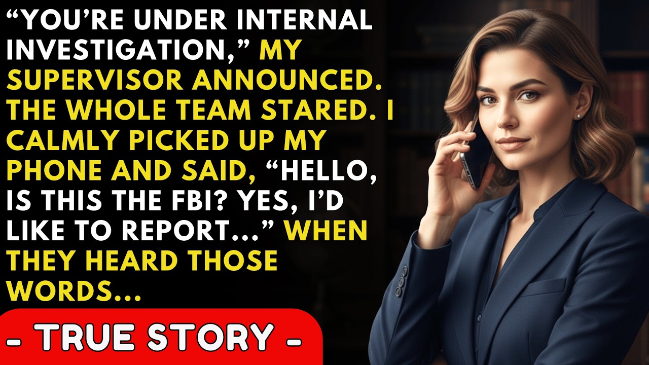 My Manager Said I Was Under Investigation—So I Called My Real Employer