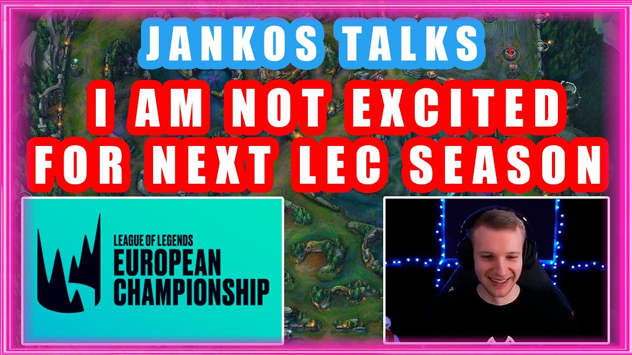 G2 Jankos Talks | I Am Not Excited For Next LEC Season Yet