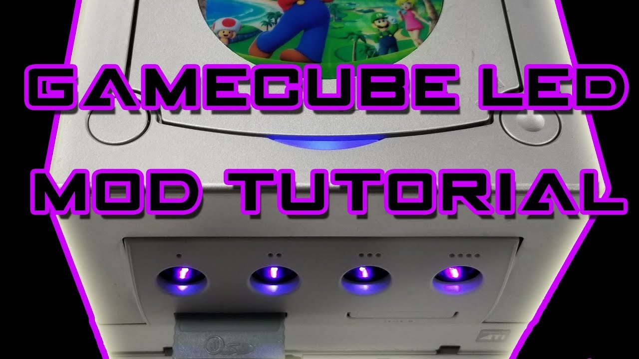 Nintendo Gamecube Led Mod Tutorial/ How to/ guide
