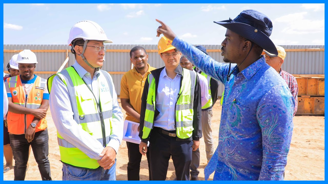 BASHUNGWA AKERWA NA KASI NDOGO UJENZI WA MSALATO AIRPORT