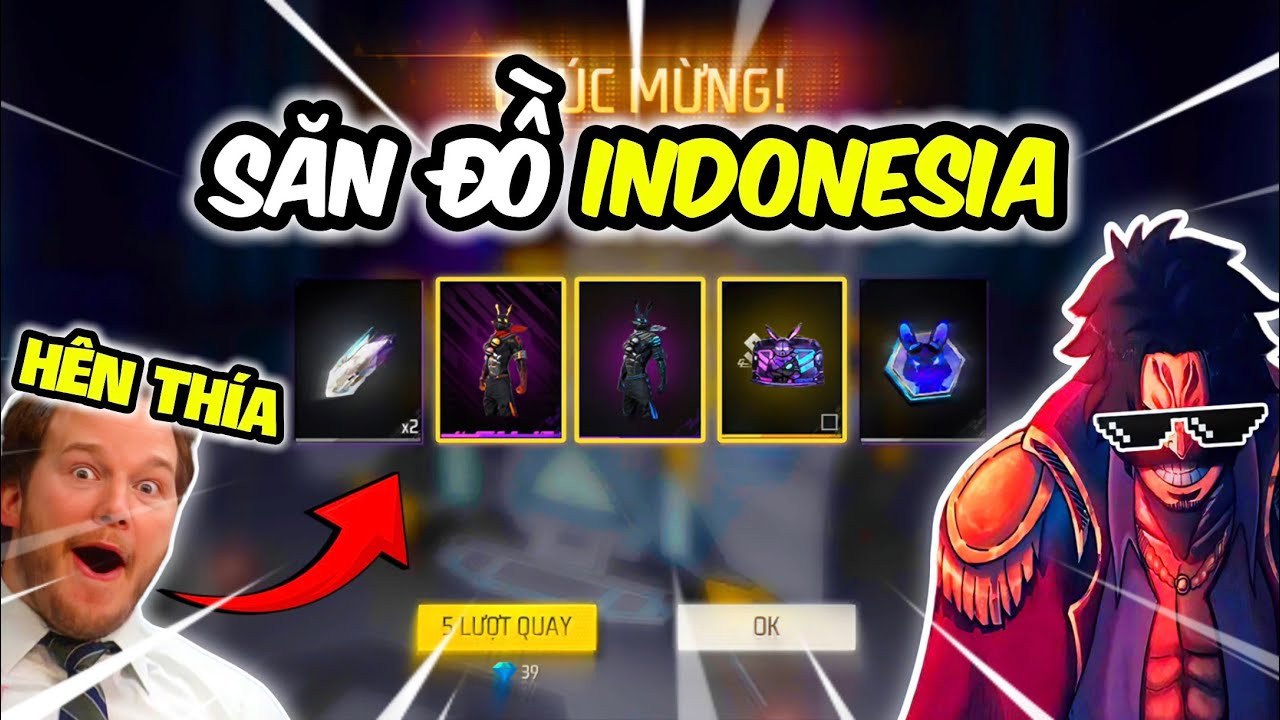 Loger Trở Lại Sever Indonesia Săn Đồ, Bất Ngờ Vì Siêu Dễ Ra Đồ Xịn🤩🇲🇨