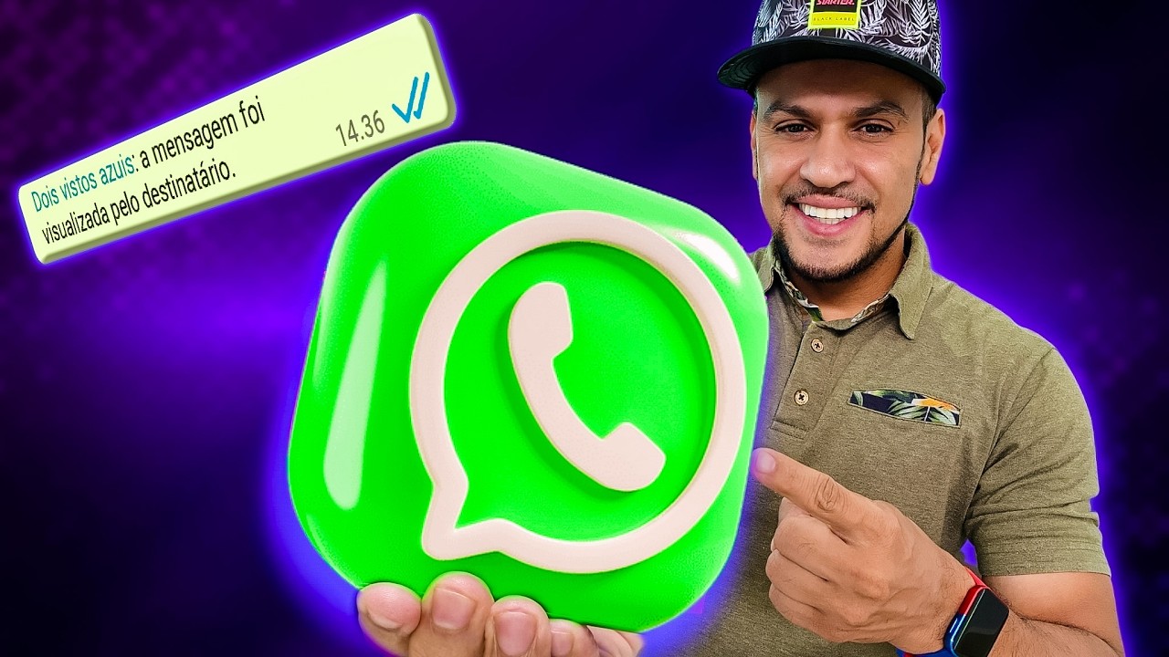 Como TIRAR O VISTO AZUL DO WHATSAPP - ATUALIZADO