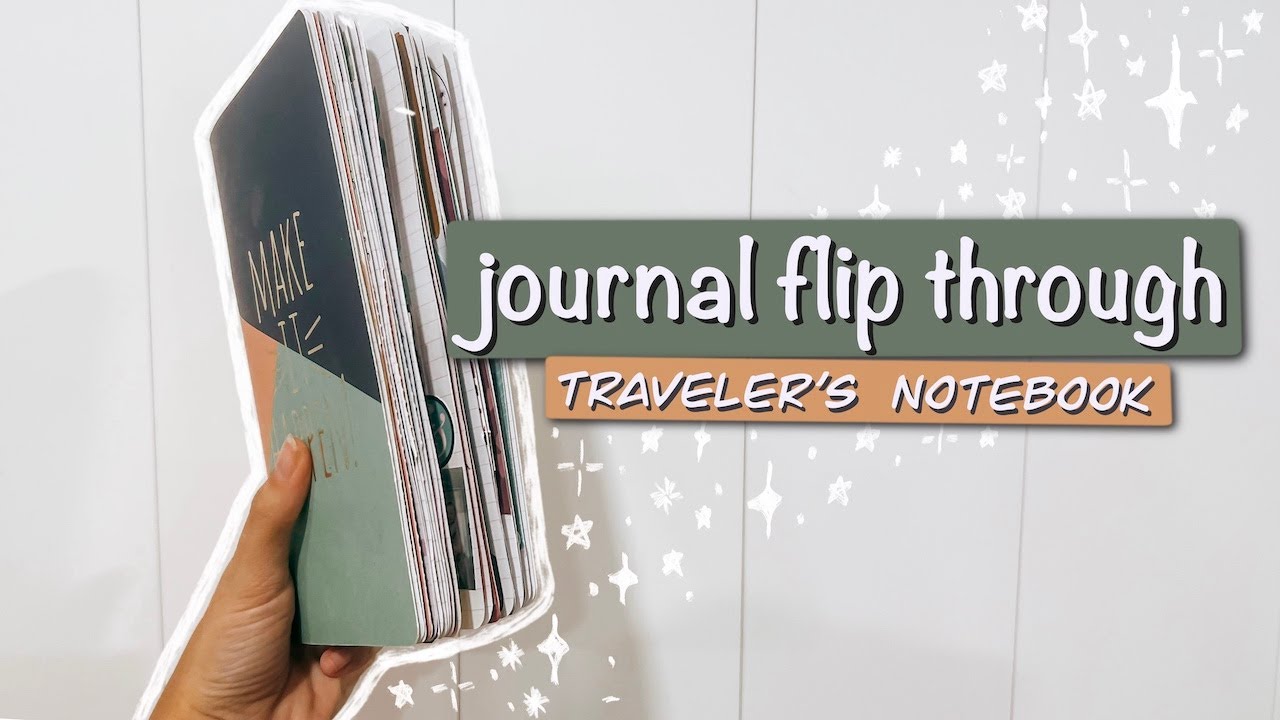 traveler's notebook creative JOURNAL FLIP THROUGH #4 | memory keeping/scrapbooking | no talking