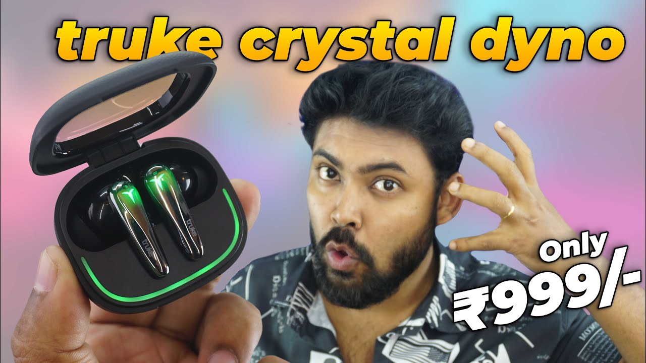 truke crystal dyno | Premium leather-finish case | 13mm titanium Driver | 4 Mics with ENC
