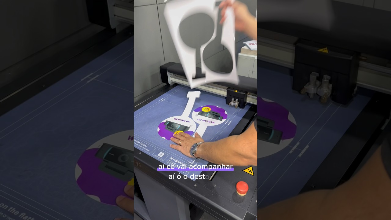 Wobbler de Papel Laminado. #grafica #printing #comunicaçãovisual