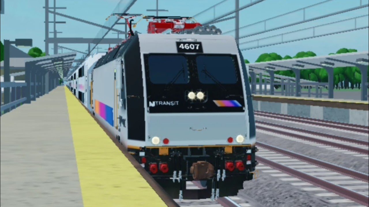 Railfanning in Northeast Corridor on Princeton Juction (Part 5) Roblox