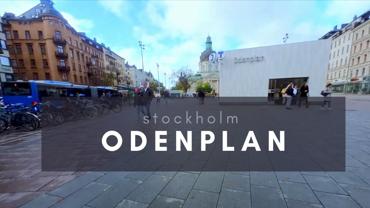 Stockholm Odenplan Pendeltågstation Train station Sweden