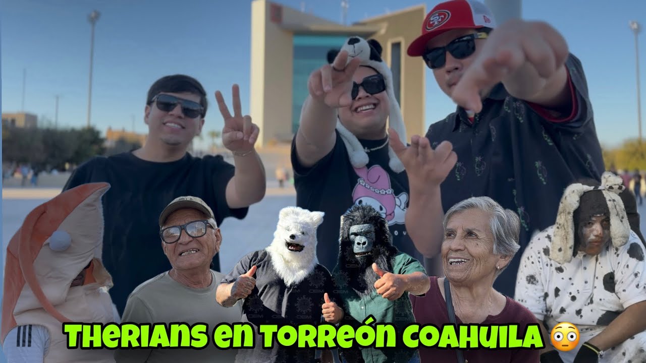 Llegaron los Therians a la plaza mayor 😱