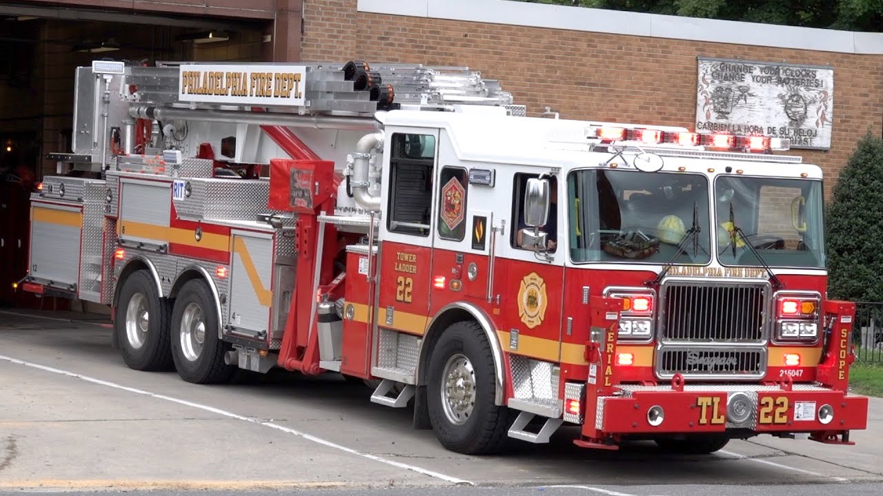 PFD Engine 55 & Tower Ladder 22 Responding