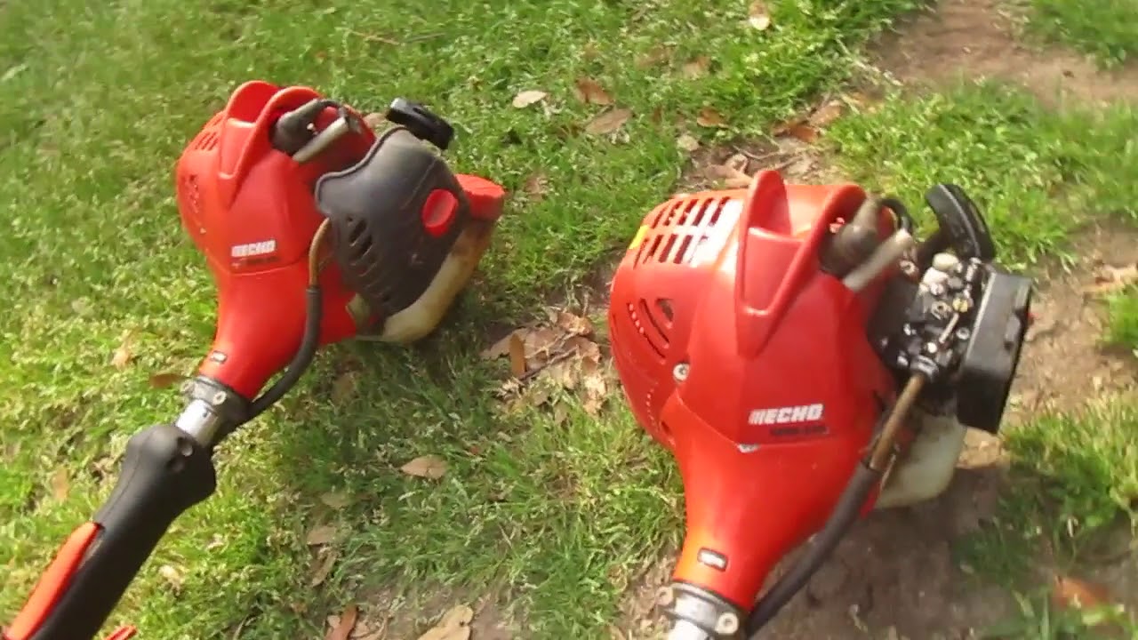 how to replace a speed feed head on any echo weedester, and talking about the new mower
