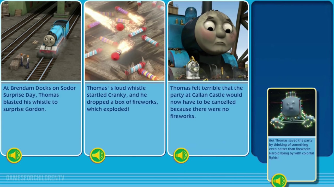 Thomas and Friends - Full Game of Tangled Rail Tales - Complete Walkthrough - HD English
