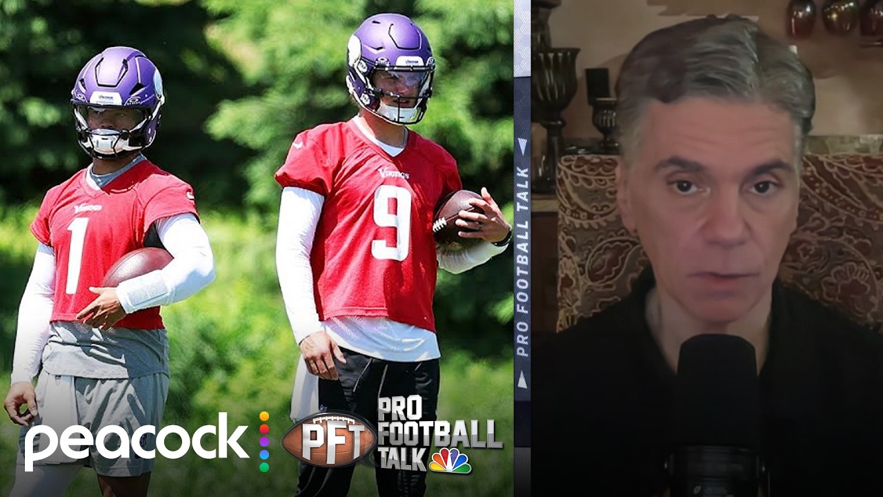 Minnesota Vikings have 'most interesting' QB competition | Pro Football Talk | NFL on NBC