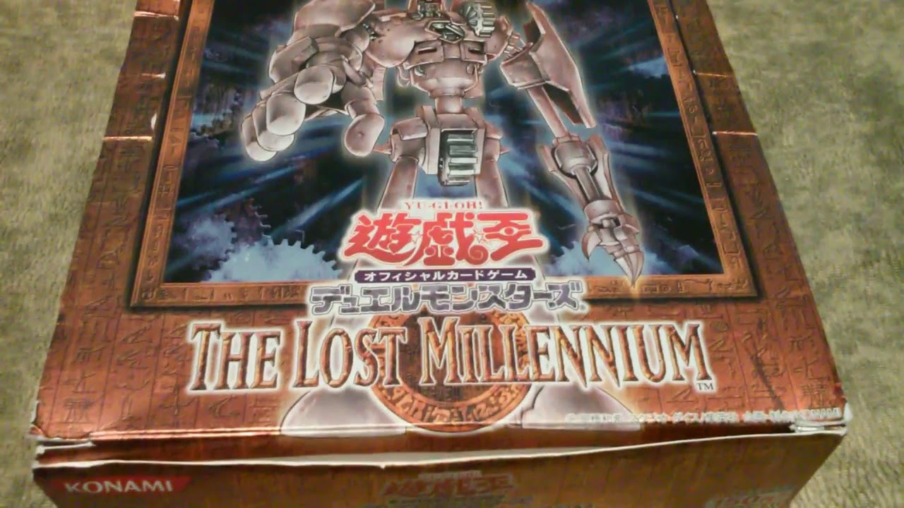 YU-GI-OH! The Lost Millennium (OCG) Booster Box Opening