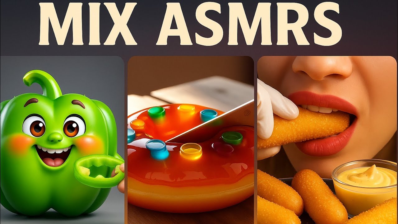 MIX ASMR Compilation 🔥 Super Satisfying Cutting & Crunch Sounds | Relax & Enjoy#satisfying #asmr 