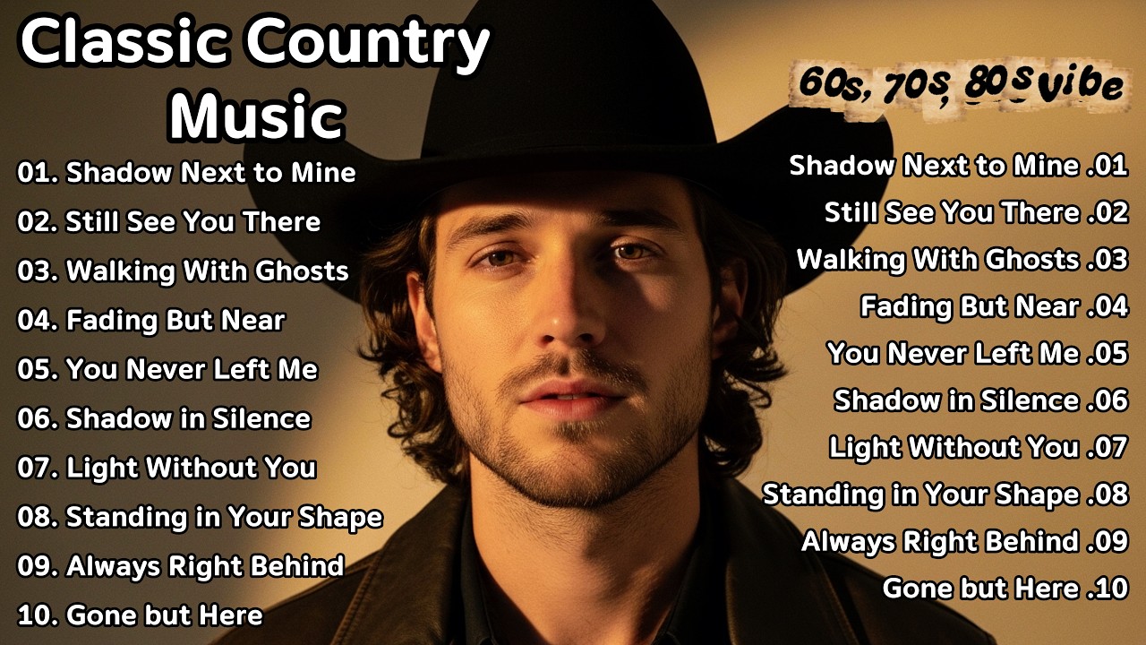 Your Shadow Stayed | Classic Country Romance Songs Oldies - Classic Country Music
