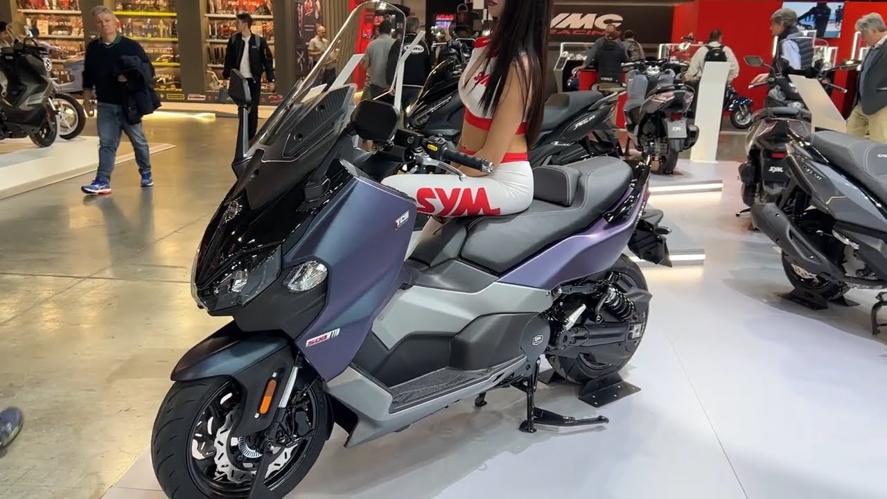 SYM Maxsym TL (2026) &ndash; Обзор и первый взгляд на EICMA 2025, Fiera Milano Rho, Италия
