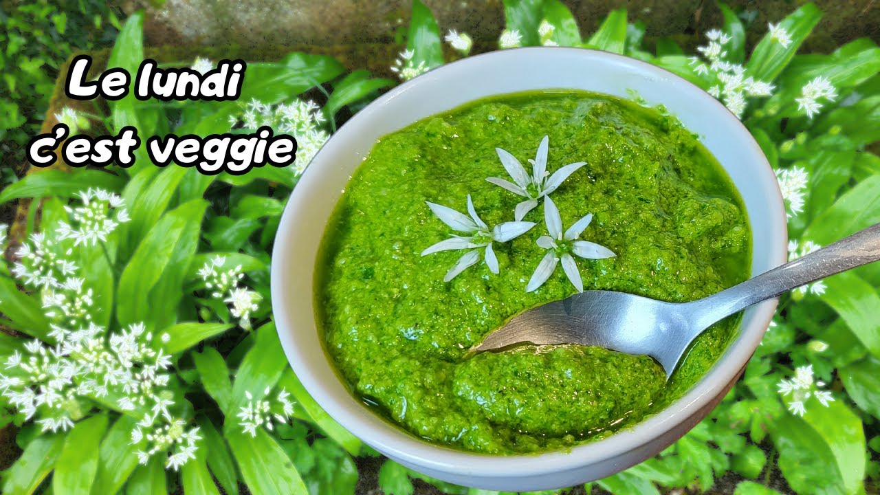 PESTO À L'AIL DES OURS, le meilleur pesto au monde!