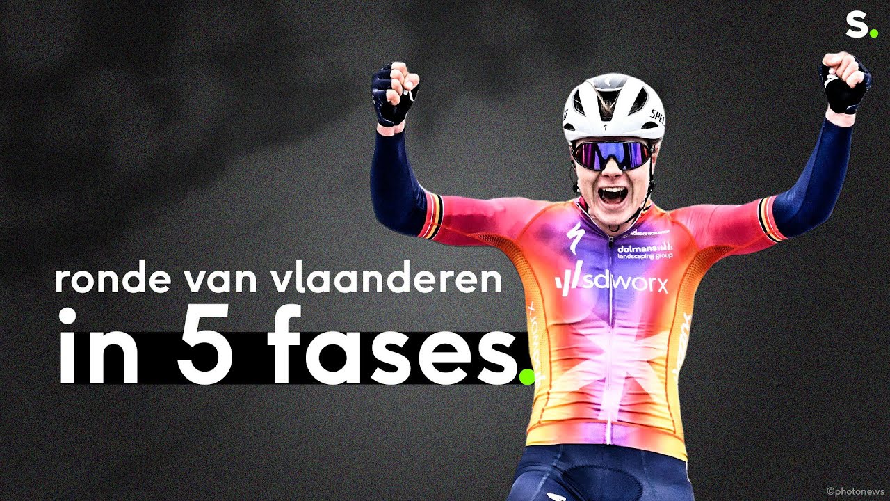 Herbeleef de solo van Lotte Kopecky in de Ronde van Vlaanderen