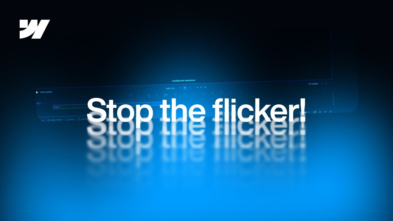 Stop Webflow (GSAP) Animations From Flashing on Page Load!