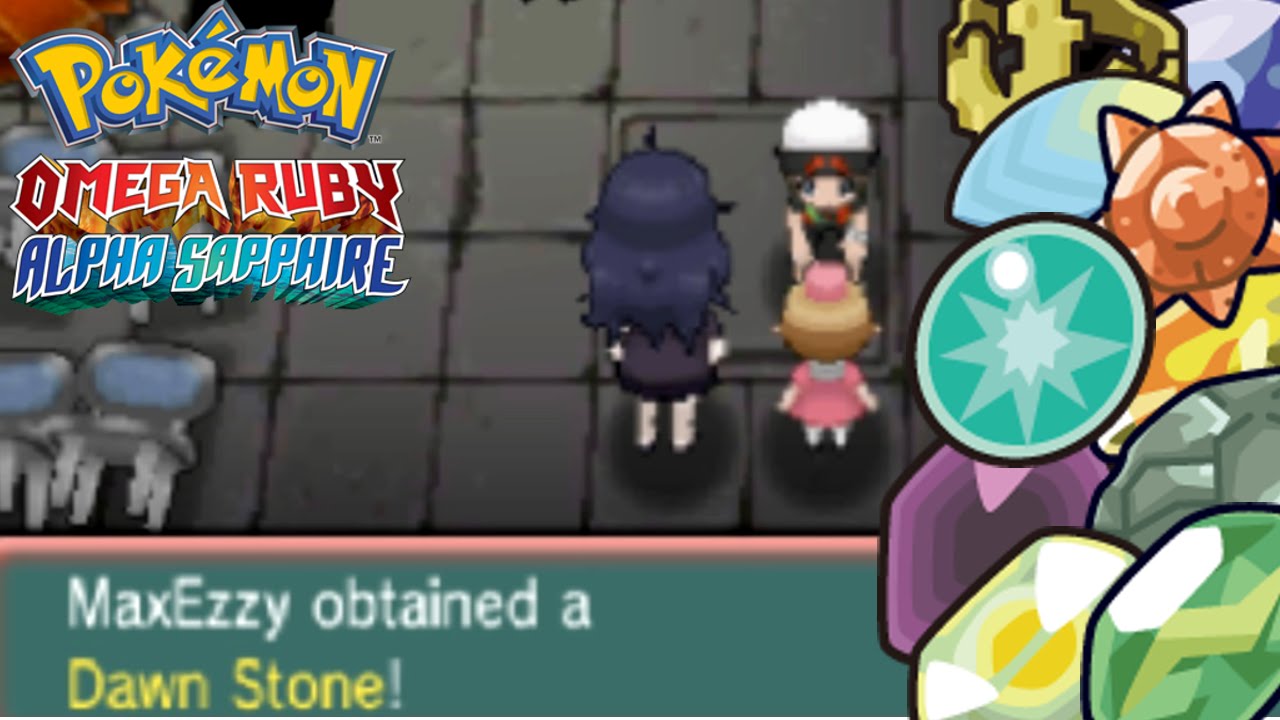 Как получить все эволюционные камни и предметы в Pokemon Omega Ruby и Alpha Sapphire